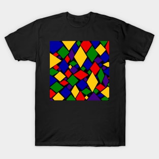 multicolored tile T-Shirt